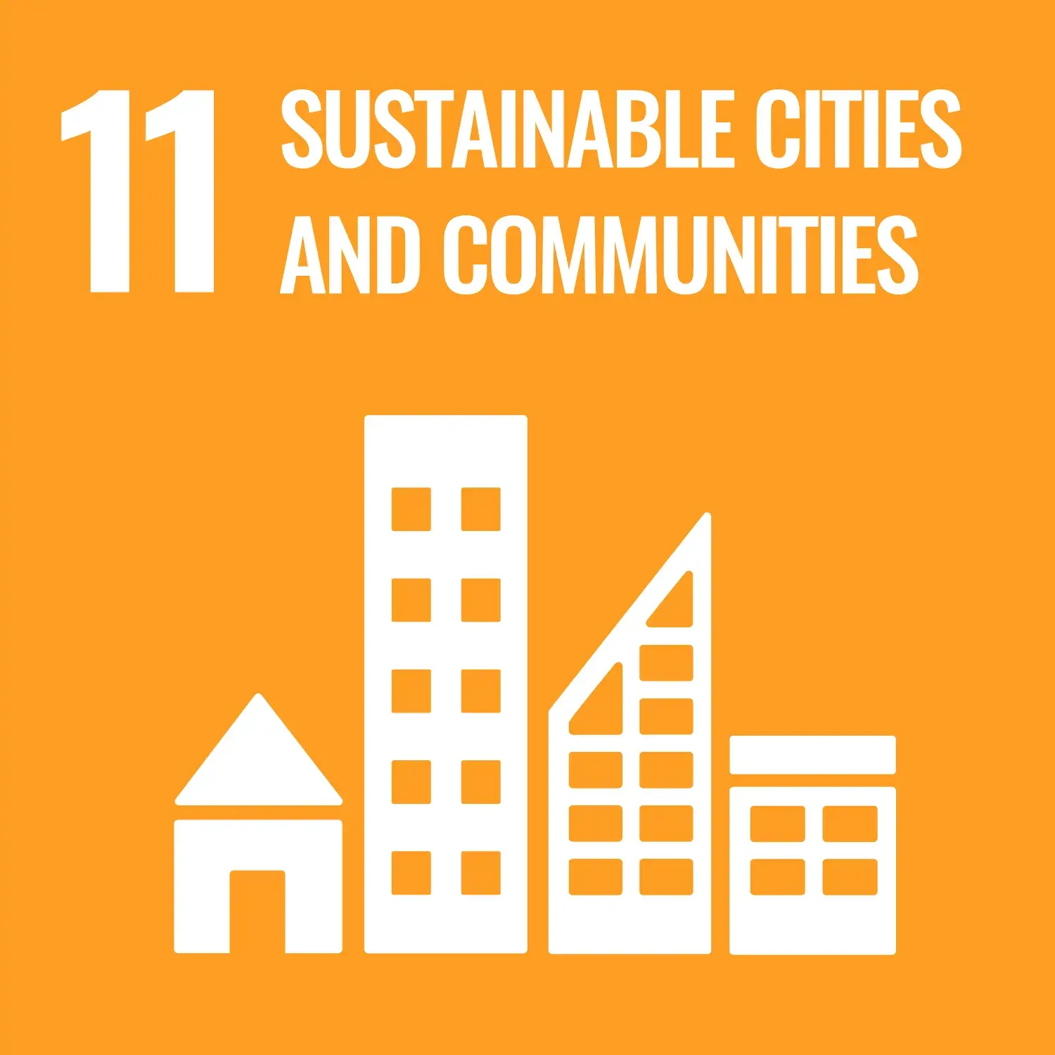 SDG11 ทำให้เมืองและการตั้งถิ่นฐานของมนุษย์มีความครอบคลุม ปลอดภัย มีภูมิต้านทานและยั่งยืน