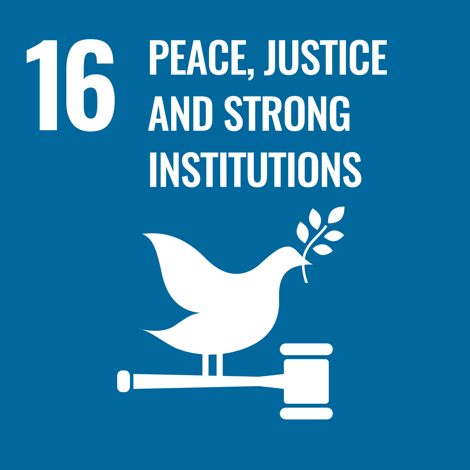 SDG16 ส่งเสริมสังคมที่สงบสุขและครอบคลุมเพื่อการพัฒนาที่ยั่งยืน